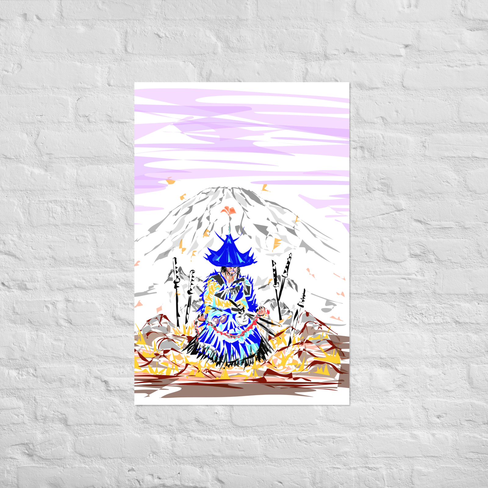 GHOST OF YOTEI - DONGDONG LAB PRODUCTION - LIMITED EDITION DIBOND 